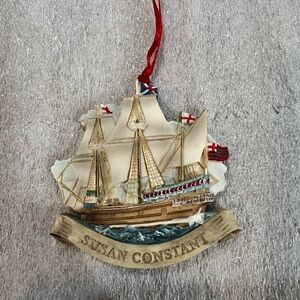 Christmas Ornament Constant sailing ship .